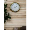 Zentime 40 Cm Gold Lüks Duvar Saati