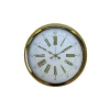 Zentime 40 Cm Gold Lüks Duvar Saati