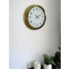 Zentime 40 Cm Gold Lüks Duvar Saati