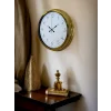 Zentime 40 Cm Gold Lüks Duvar Saati
