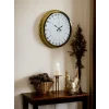 Zentime 40 Cm Gold Lüks Duvar Saati
