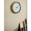 Zentime 40 Cm Gold Lüks Duvar Saati