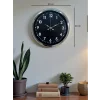 Zentime 40 Cm Gold Şık Duvar Saati