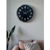 Zentime 40 Cm Krom Şık Duvar Saati