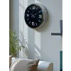 Zentime 40 Cm Krom Şık Duvar Saati