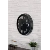 Zentime 40 Cm Siyah Şık Duvar Saati