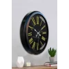 Zentime 52 Cm Siyah Modern Duvar Saati