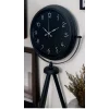 Zentime Sade Siyah Tripod Ayaklı Saat
