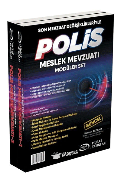Modüler Set Polis Meslek Hukuku Ve Mevzuatı-Murat Yayınları