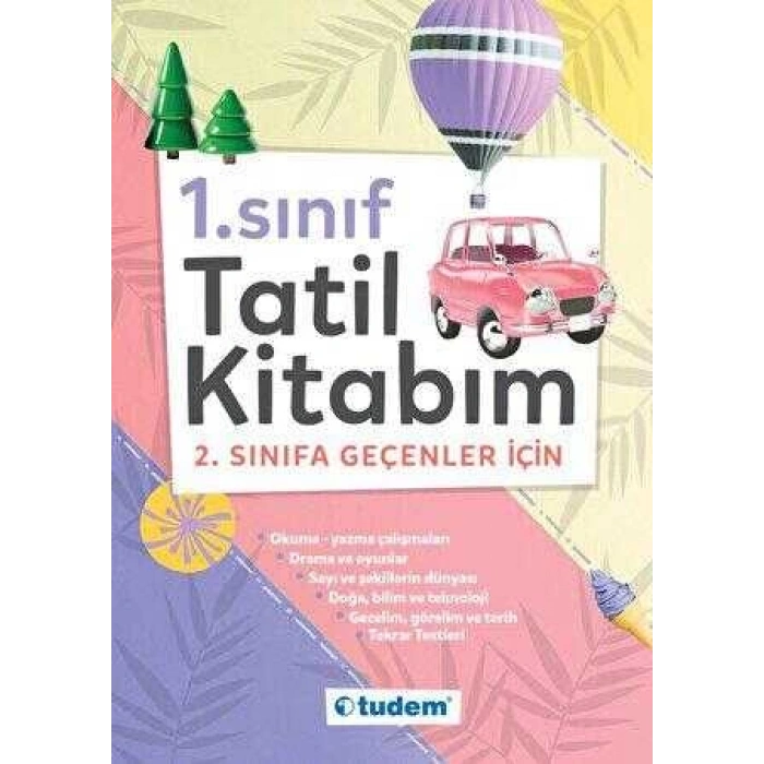 1. Sınıf Tatil Kitabım-Tudem Yayınları