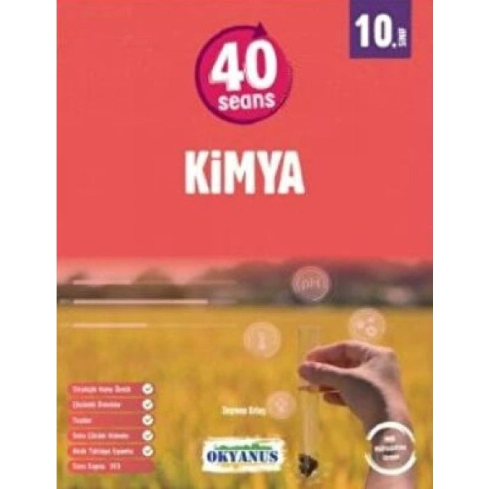 10. Sınıf 40 Seans Kimya-Okyanus Yayınları