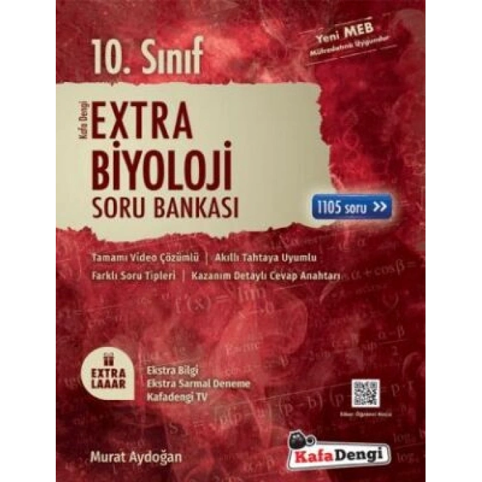 10.SINIF EXTRA BİYOLOJİ SORU BANKASI / KAFADENGİ YAYINLARI