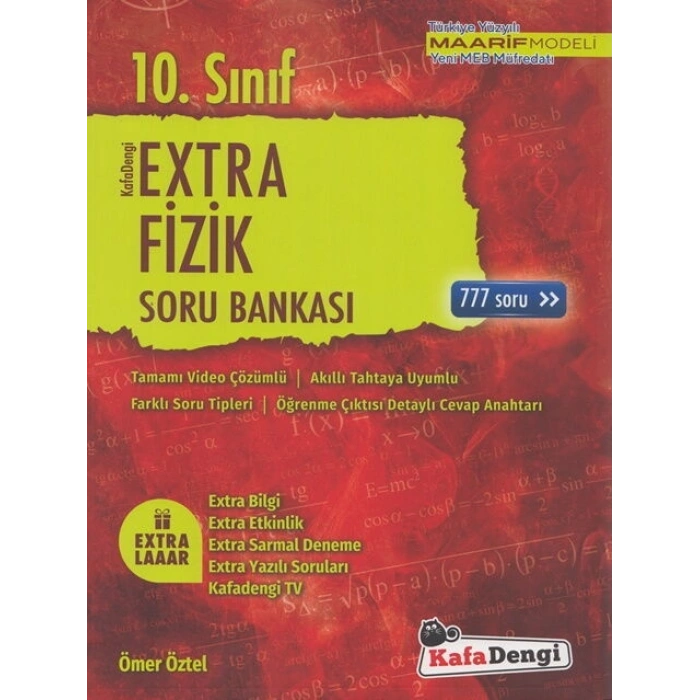 10.SINIF EXTRA FİZİK SORU BANKASI - YENİ / KAFADENGİ YAYINLARI