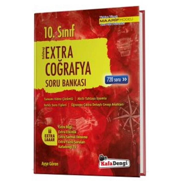 10.SINIF EXTRA COĞRAFYA SORU BANKASI / KAFADENGİ YAYINLARI