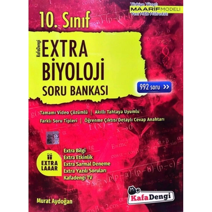 10.SINIF EXTRA BİYOLOJİ SORU BANKASI / KAFADENGİ YAYINLARI