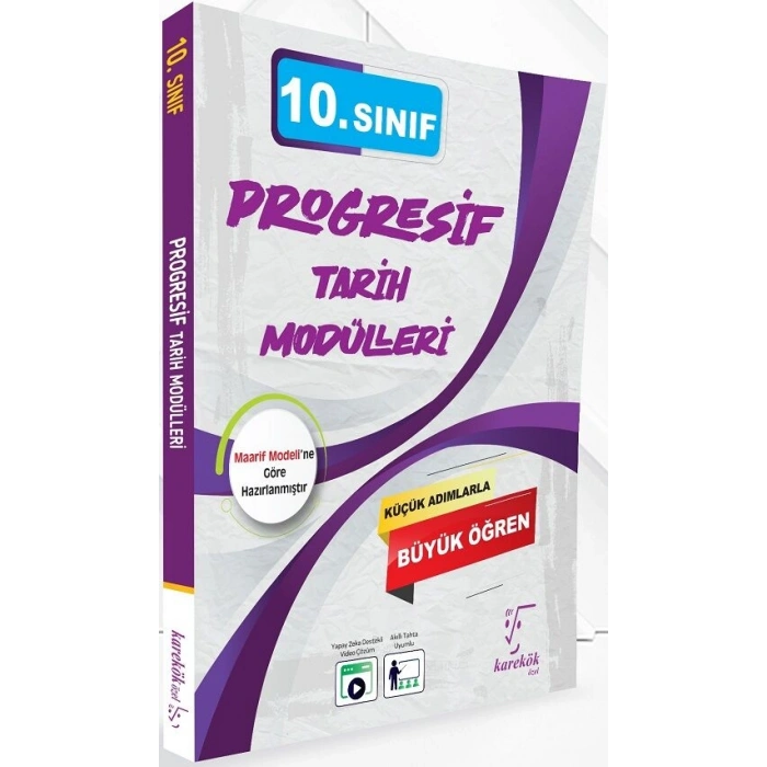 10.Sınıf Progresif Tarih Modülleri-Karekök Yayınları