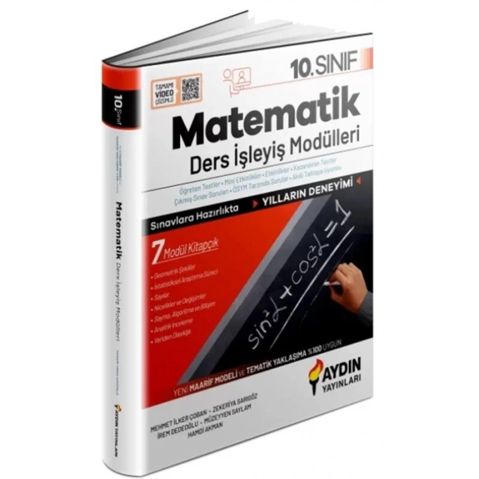 10.SINIF MATEMATİK DERS İŞLEYİŞ MODÜLLERİ / AYDIN YAYINLARI