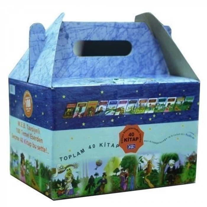 100 Temel Eser(40 kitap) Orta Okul- Parıltı Yayınları