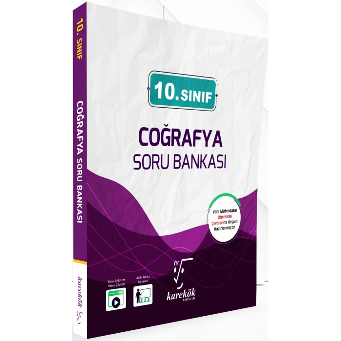 10.Sınıf Coğrafya Soru Bankası - Karekök Yayınları