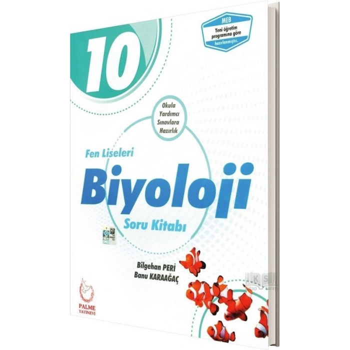10.Sınıf Fen Liseleri Biyoloji Soru Kitab-ı(İADESİZ)- Palme Yayınları