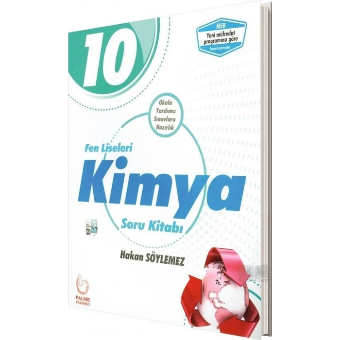 10.Sınıf Fen Liseleri Kimya Soru Kitabı-(İADESİZ)- Palme Yayınları
