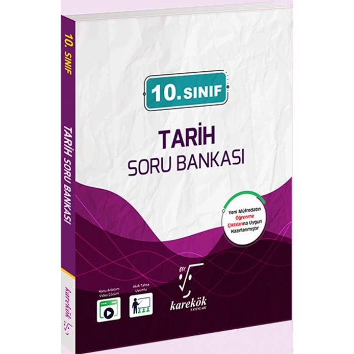 10.Sınıf Tarih Soru Bankası - Karekök Yayınları