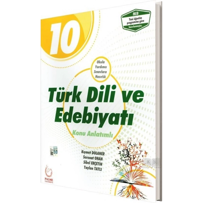 10.Sınıf Türk Dili ve Edebiyatı Konu Anlatımı-(İADESİZ)- Palme Yayınları