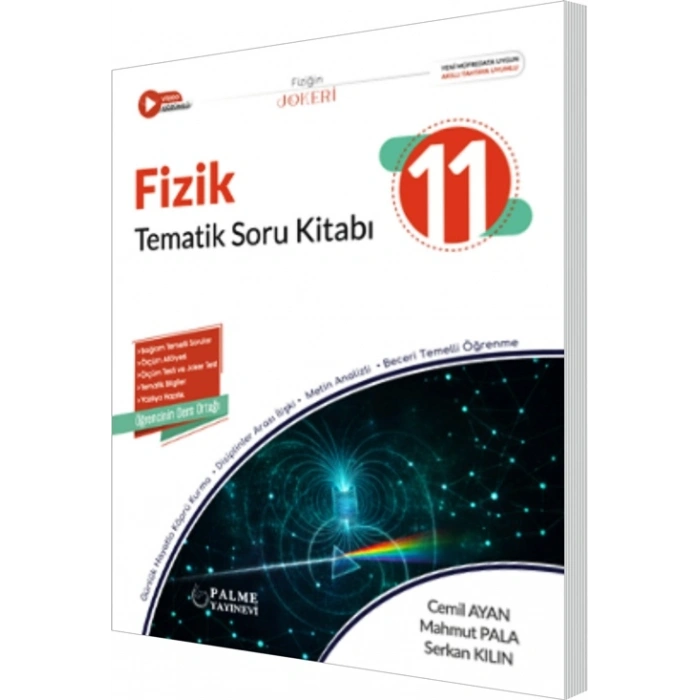 11.Sınıf Fizik Soru Bankası-Joker Tematik (İADESİZ)-Palme Yayınları
