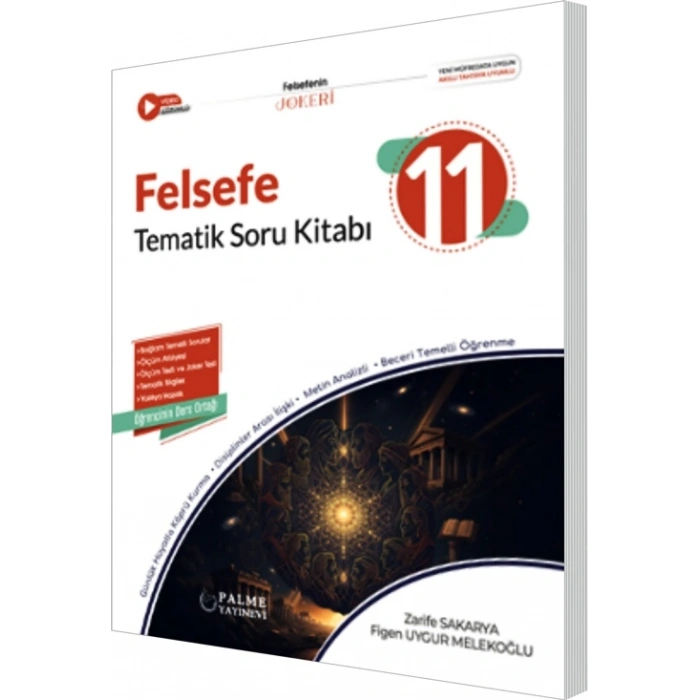 11.Sınıf Felsefe Soru Kitabı-Joker Tematik(İADESİZ)- Palme Yayınları