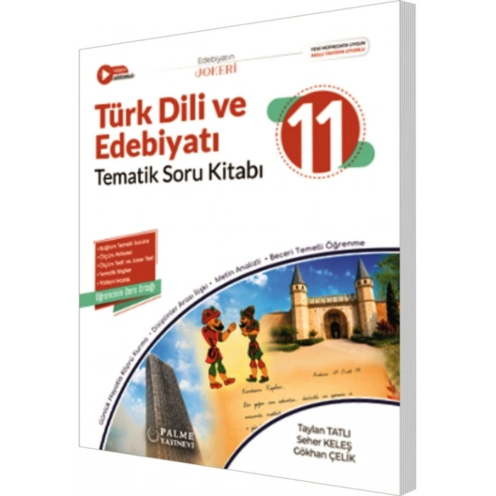 11.Sınıf Türk Dili Ve Edebiyatı Soru-Joker Tematik(İADESİZ)-Palme Yayınları