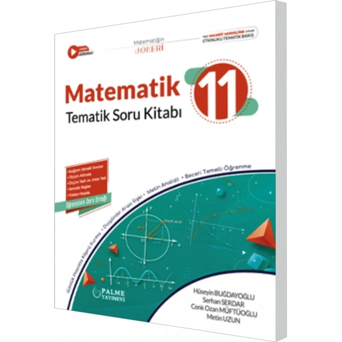 11.Sınıf Matematik Soru Bankası-Joker Tematik (İADESİZ)-Palme Yayınları