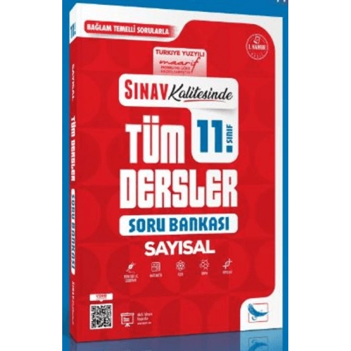 11.Sınıf Tüm Dersler Sayısal Soru Bankası-Sınav Yayınları