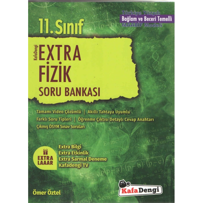 11.SINIF EXTRA FİZİK SORU BANKASI (Video Çözüm) / KAFADENGİ YAYINLARI
