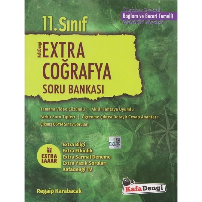 11.SINIF COĞRAFYA SORU BANKASI EXTRA / KAFADENGİ YAYINLARI