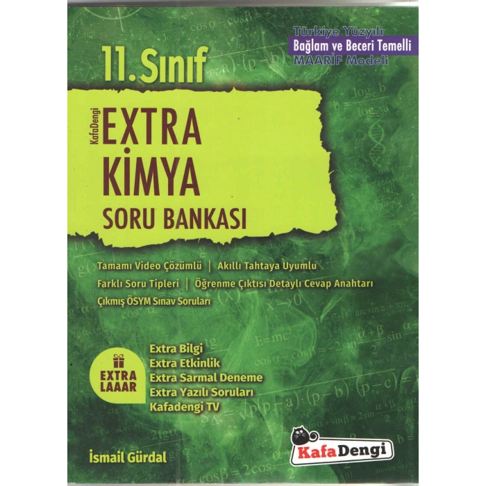 11.SINIF EXTRA KİMYA SORU BANKASI (Video Çözüm) / KAFADENGİ YAYINLARI
