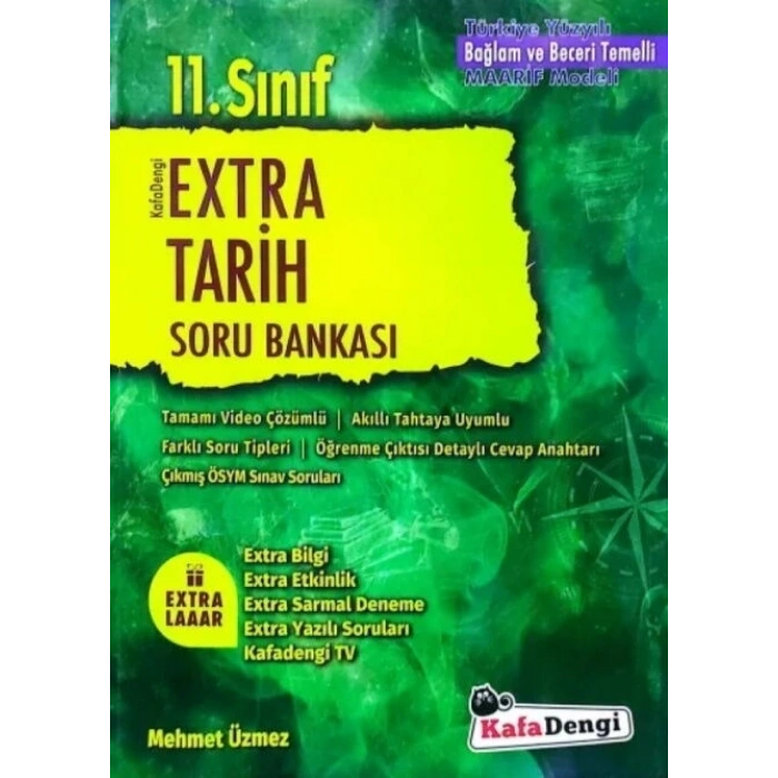 11.SINIF TARİH SORU BANKASI EXTRA / KAFADENGİ YAYINLARI