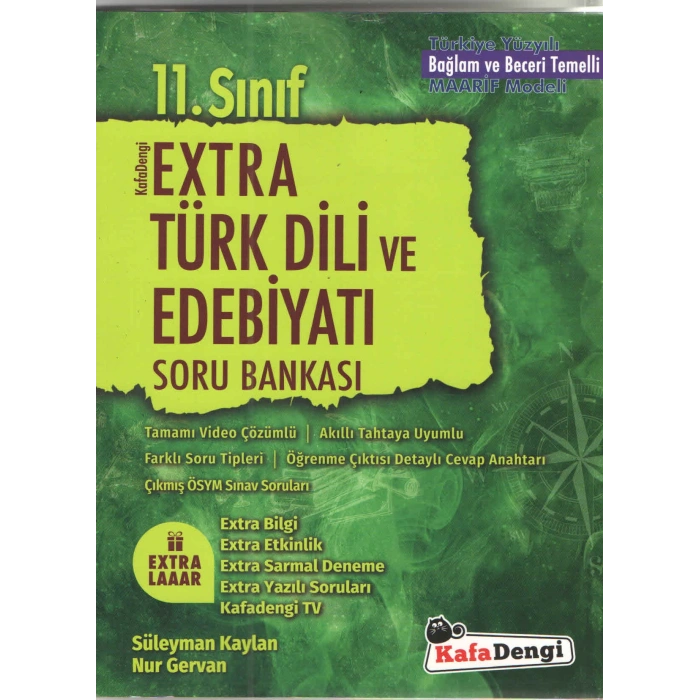 11.SINIF TÜRK DİLİ VE EDEBİYATI SORU BANKASI EXTRA / KAFADENGİ YAYINLARI