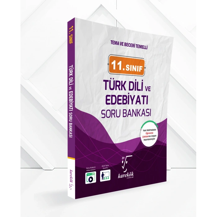 11.Sınıf Türk Dili ve Edebiyatı Soru Bankası - Karekök Yayınları