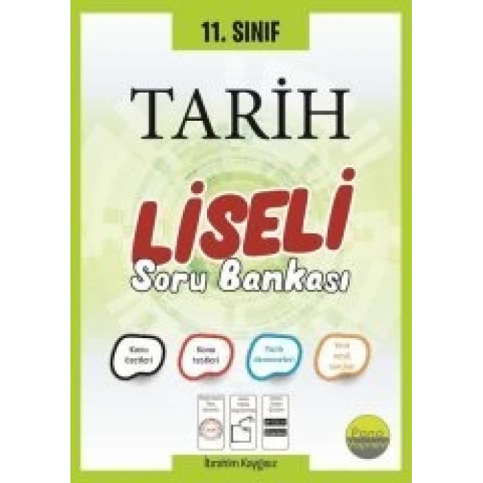 11.Sınıf Tarih Soru Bankası Liseli - Pano Yayınları