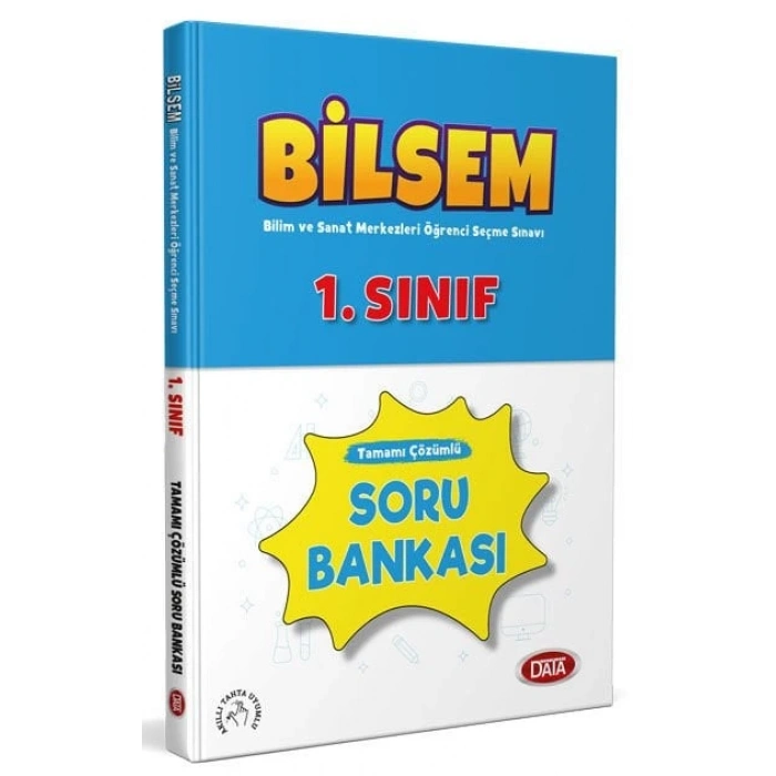 1.Sınıf Bilsem Soru Bankası Tamamı Çözümlü Yeni Tarz - Data Yayınları