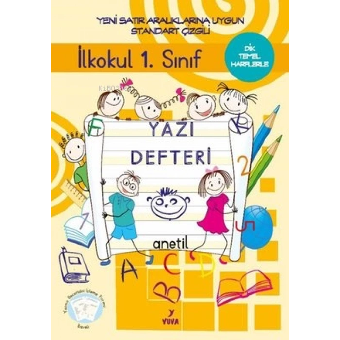 1.Sınıf Yazı Defteri Standart Çizgili Küçük-Yuva Yayınları