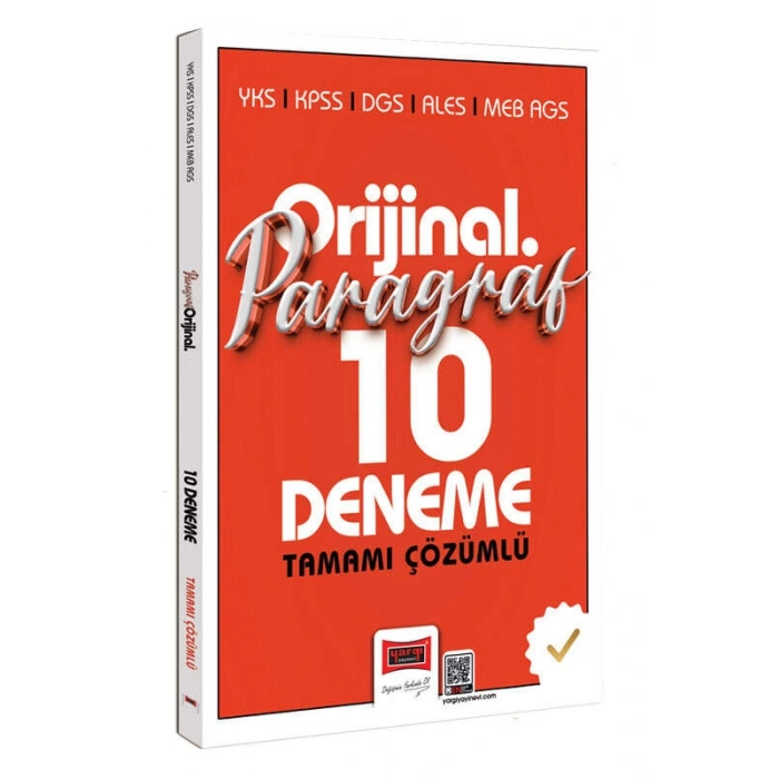 2026 KPSS ALES DGS AGS Parafraf 10 Deneme-Yargı Yayınları