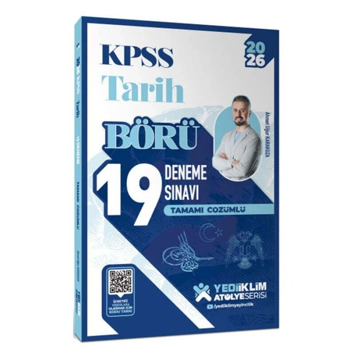 2026 KPSS Tarih 19 Deneme Sınavı-Yediiklim Yayıları
