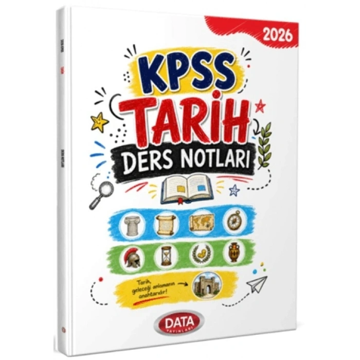 2026 KPSS Tarih Ders Notları-Data Yayınları