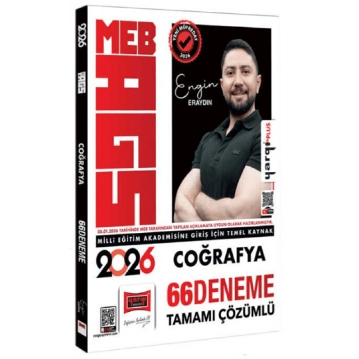 2026 MEB-AGS Coğrafya 66 Deneme-Yargı Yayınları
