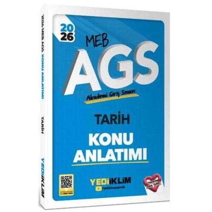 2026 MEB-AGS Tarih Konu-Yediiklim Yayınları