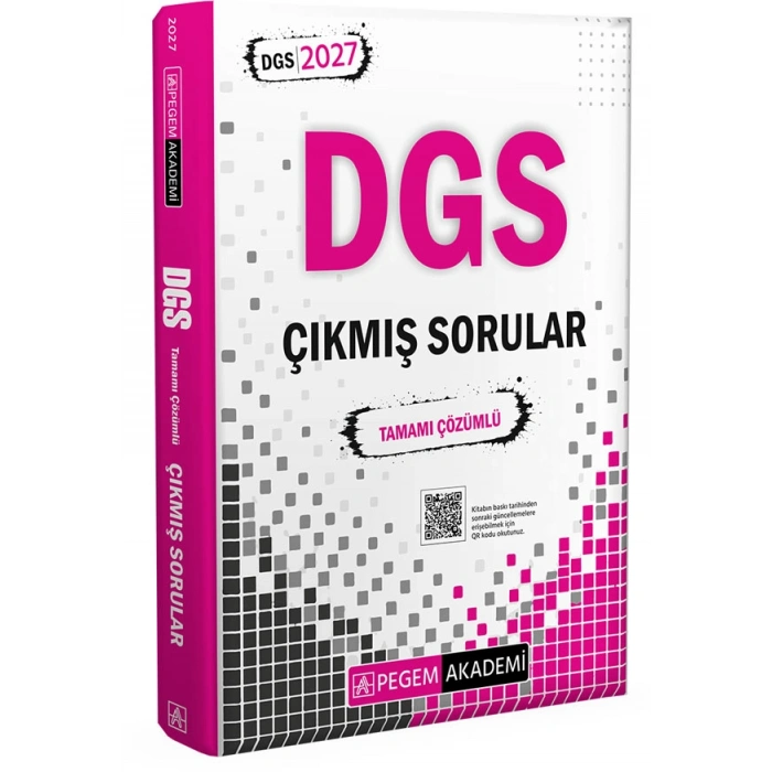2027 DGS Çıkmış Sorular Tamamı Çözümlü-Pegem Akademi