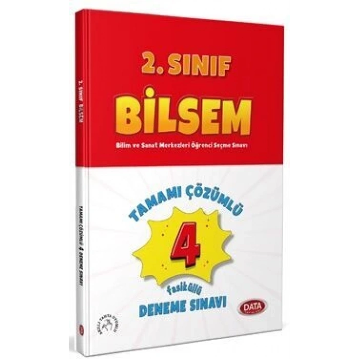 2.Sınıf Bilsem Deneme Sınavı 4lü - Data Yayınları