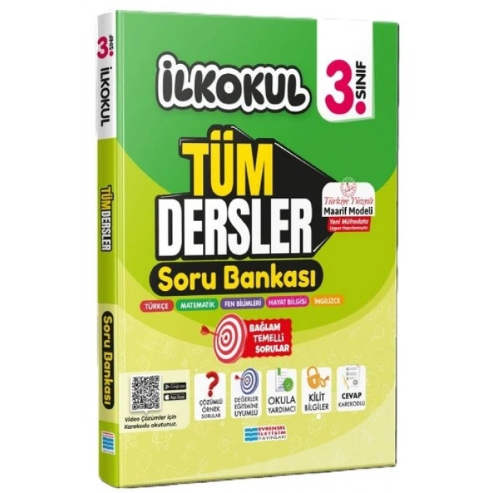 3.Sınıf Tüm Dersler Soru Bankası Evrensel İletişim Yayınları