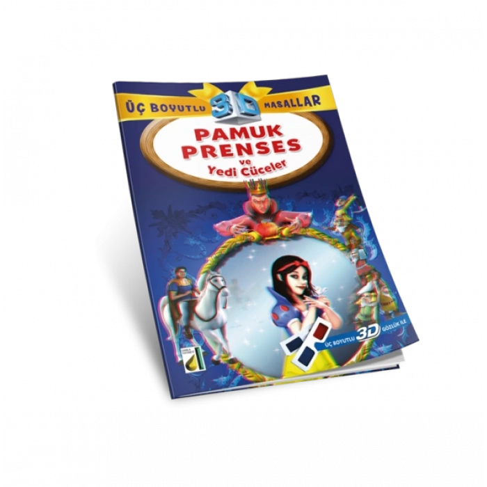 3 Boyutlu Pamuk Prenses Ve Yedi Cüceler Masalları - Damla Yayınları